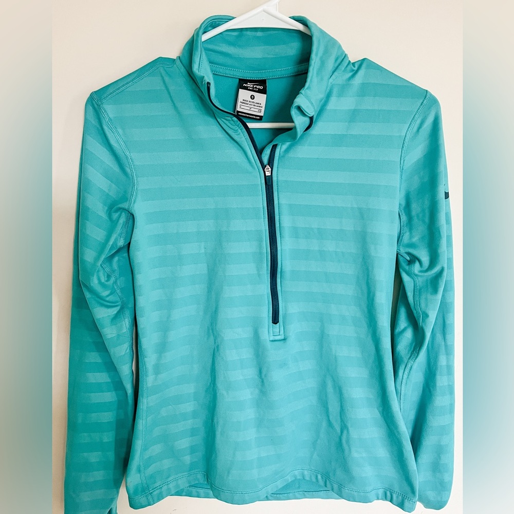 Fitted Nike quarter zip jacket